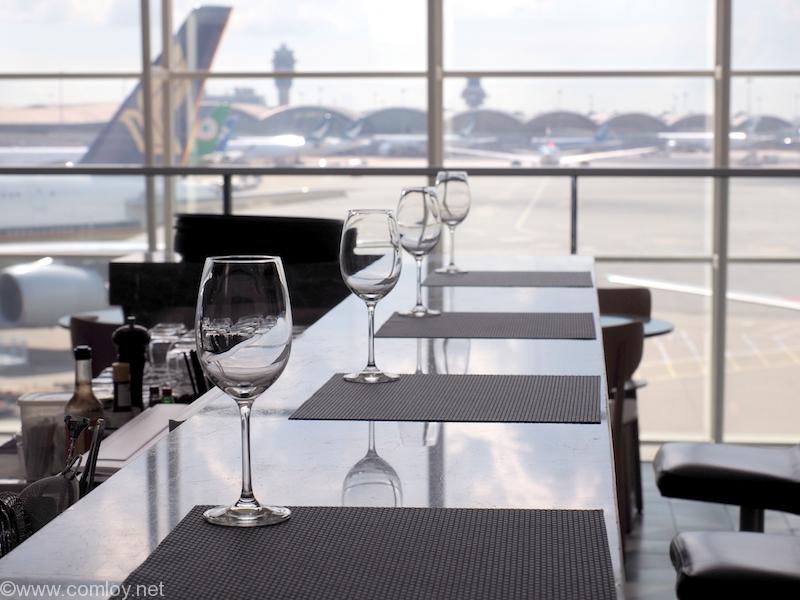 香港国際空港 カンタス航空ビジネスクラスラウンジ