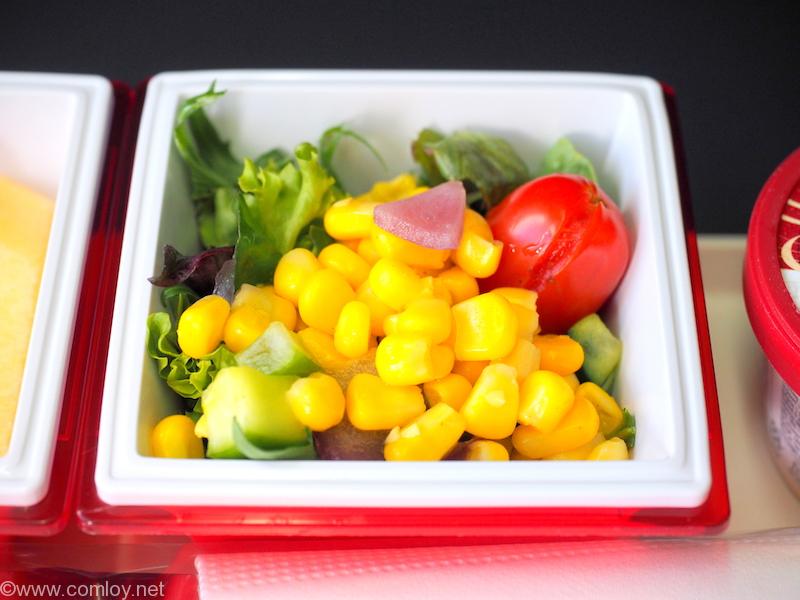 日本航空 JL26 香港 - 羽田 プレミアムエコノミークラス機内食