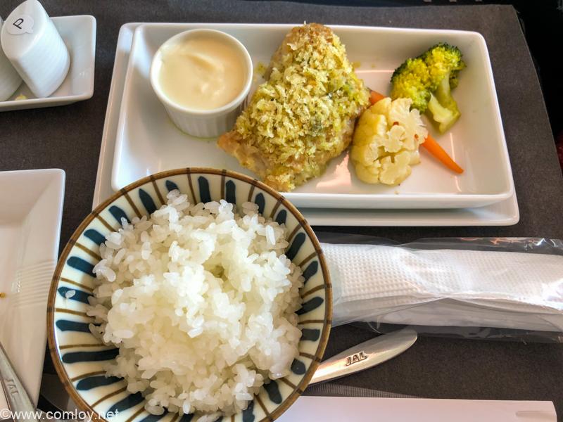日本航空 JL32 バンコク - 羽田 ビジネスクラス 機内食